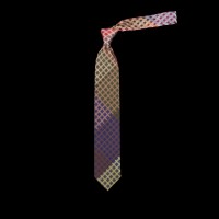 Languotas šilkinis kaklaraištis 