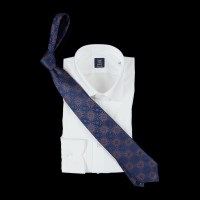 Prabangus žakardinio šilko kaklaraištis su klasikiniais raštais