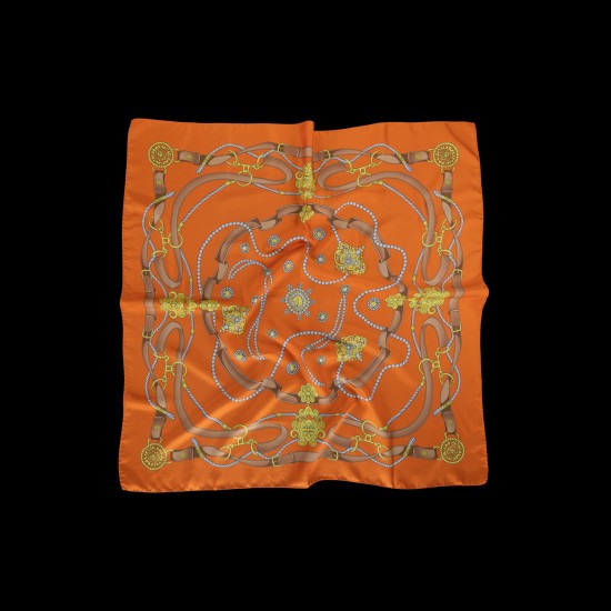 Prabangi šilkinė skarelė „L’Arancia d’Oro“ Prabangi šilkinė skarelė „L’Arancia d’Oro“